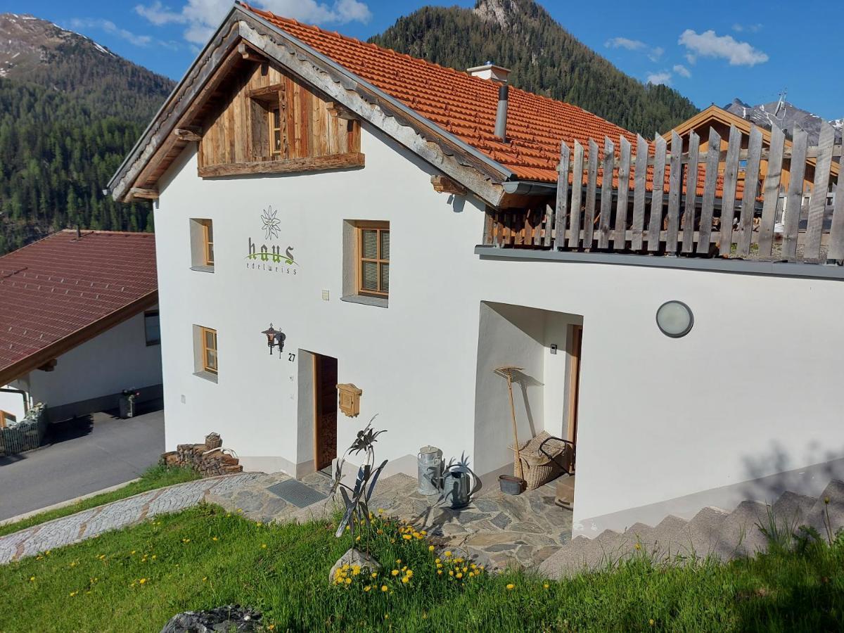 Haus Edelweiss Spiss Bei Samnaun Шпис Екстериор снимка
