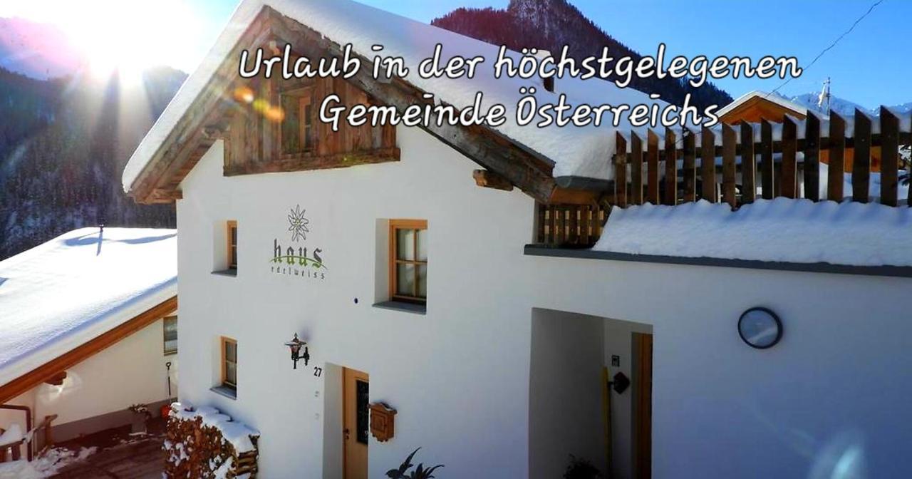 Haus Edelweiss Spiss Bei Samnaun Шпис Екстериор снимка